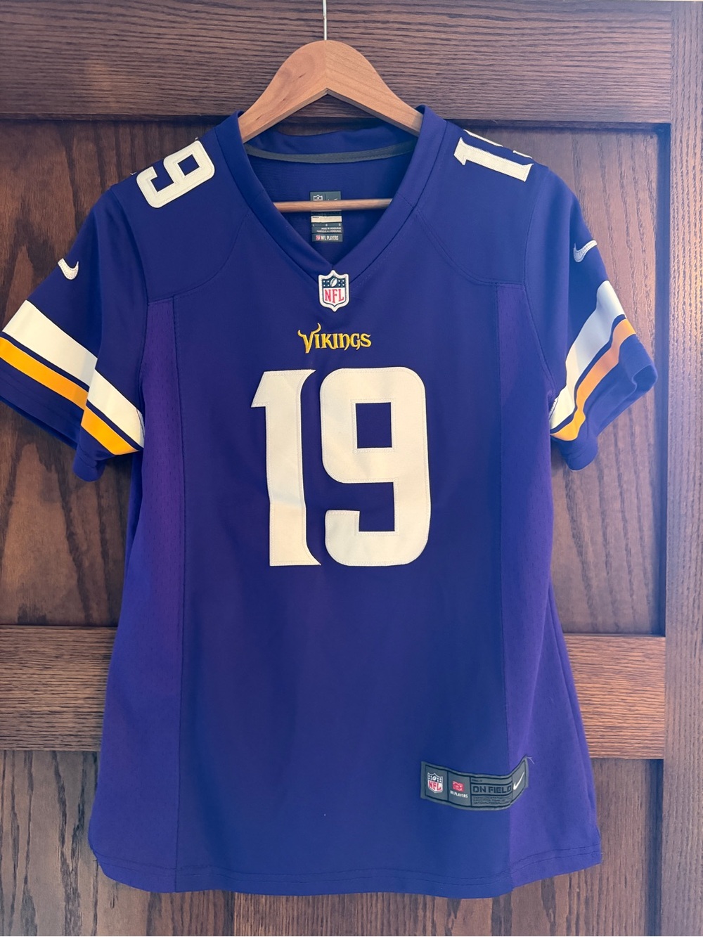 Nike Minnesota Vikings Women’s Purple #19 Jersey